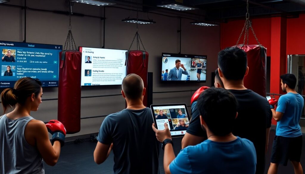 Интервальные тренировки боксера: схемы раундов для работы на мешке и лапах - иллюстрация