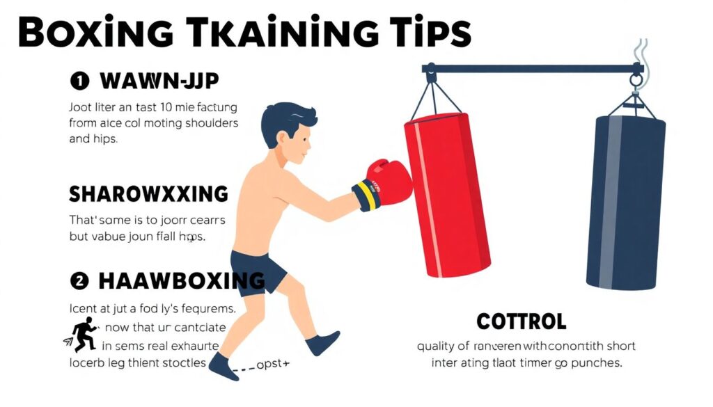 Секреты чемпионов: тренировочный день профессионального боксера от рассвета до отбоя - иллюстрация
