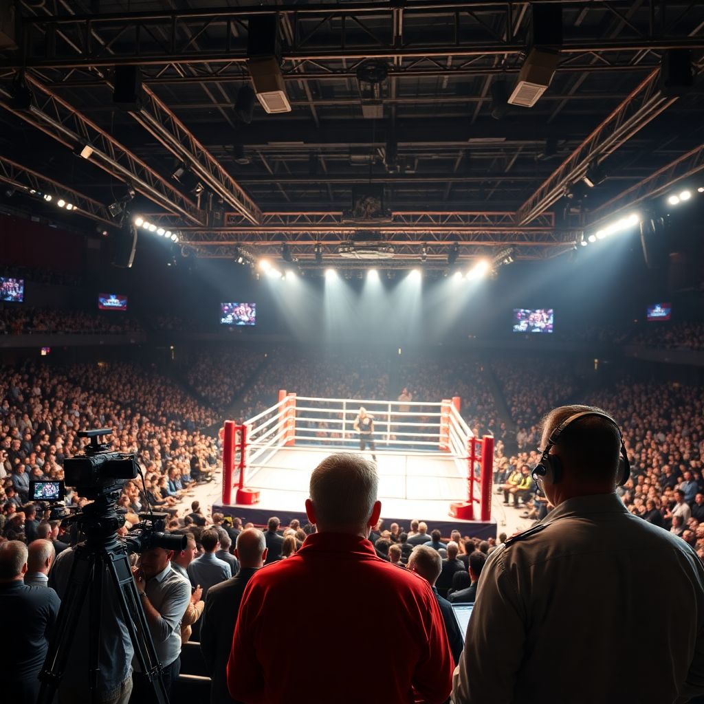 За кулисами боксёрских шоу: как готовят большие вечерние турниры