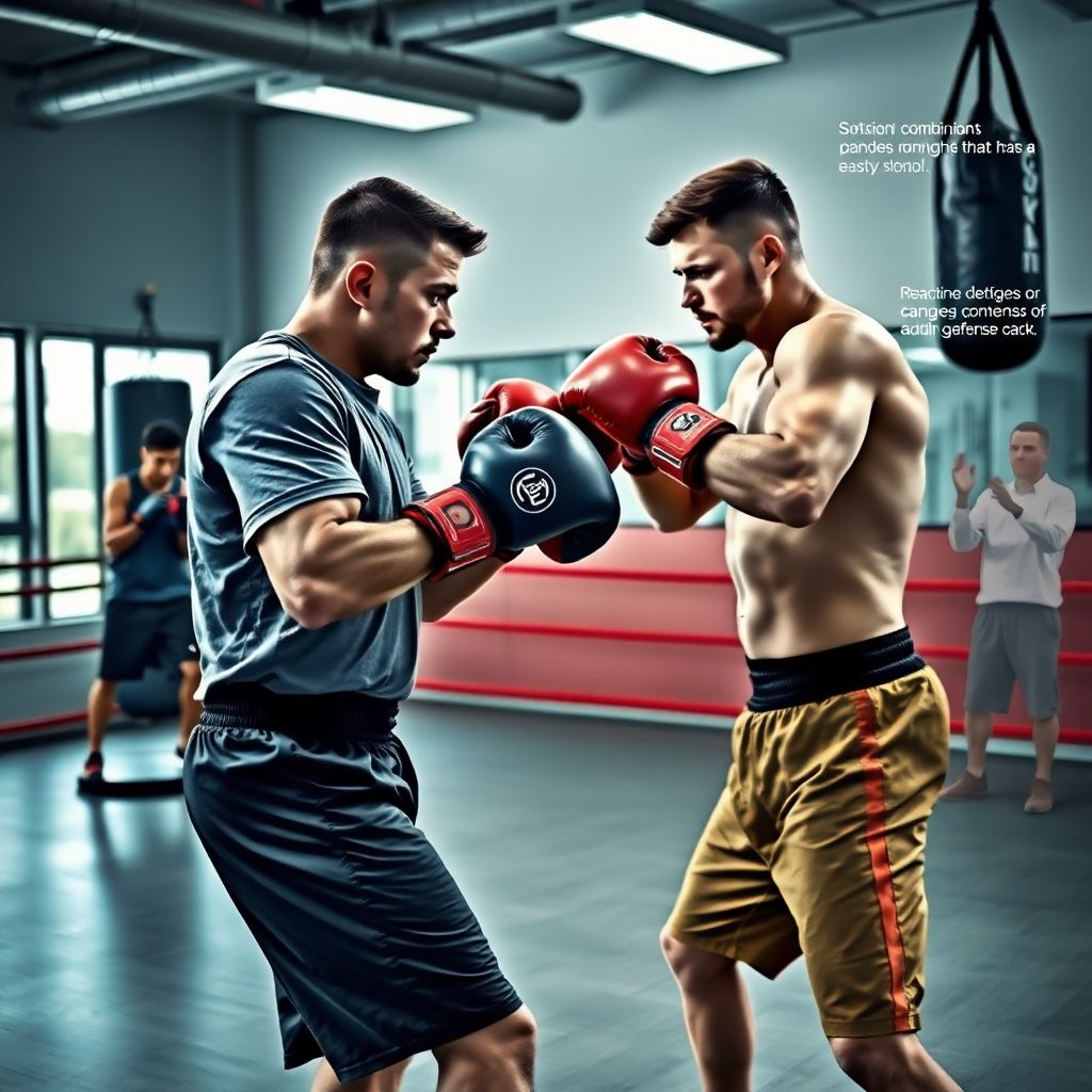 Развитие скорости рук и реакции: эффективные упражнения с лапами и грушей