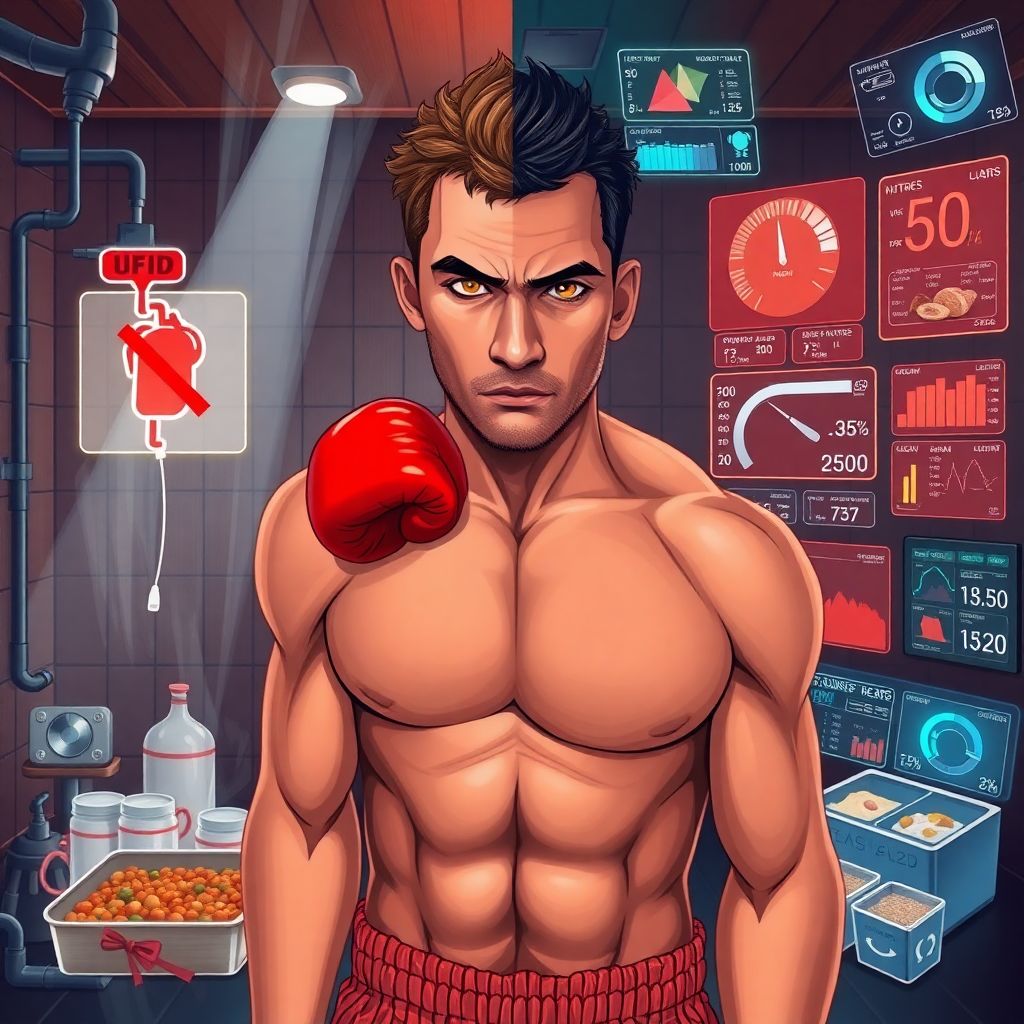 Питание и весогонка в боксе: как сохранить силы перед важным боем