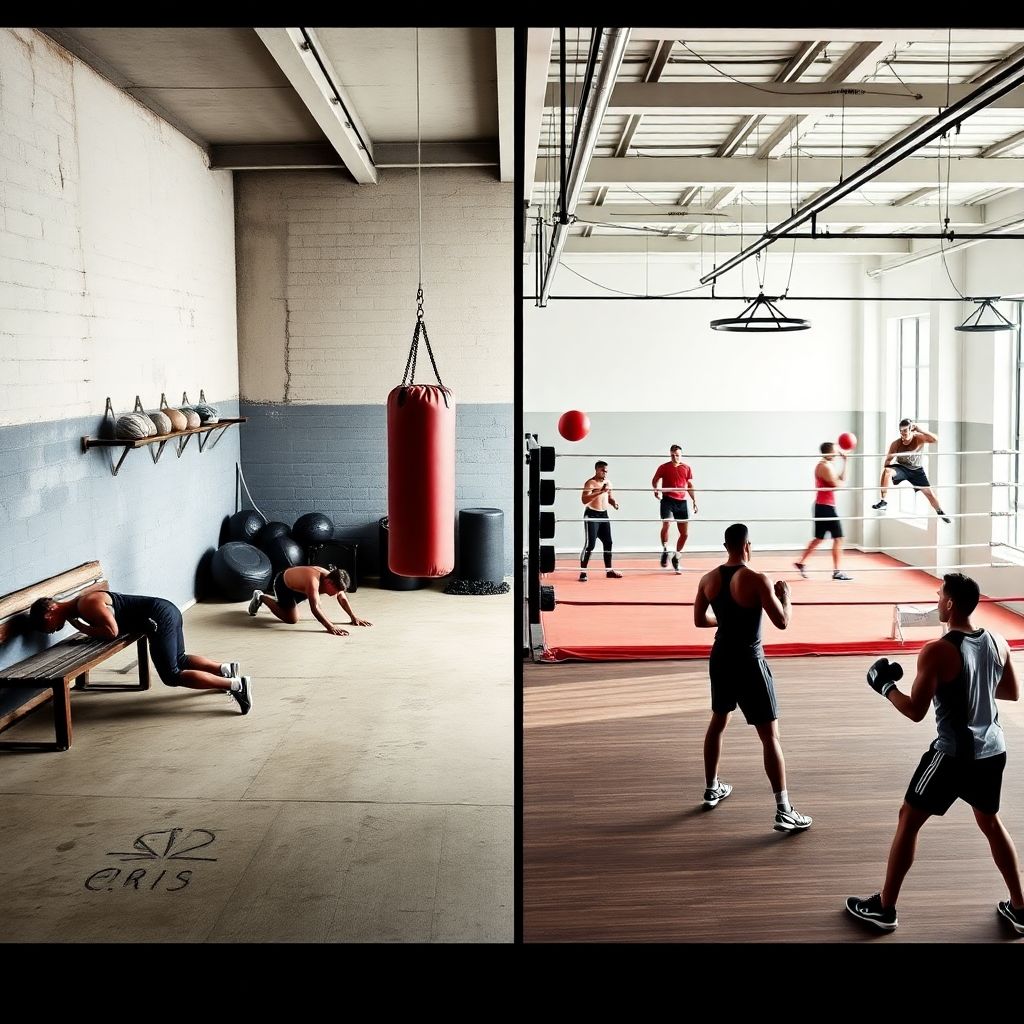 Функциональная подготовка боксера: упражнения с собственным весом, медболом и скакалкой