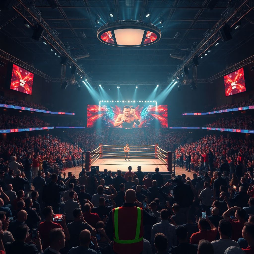 Скрытая кухня большого боя: подготовка арены, промо и команды бойца