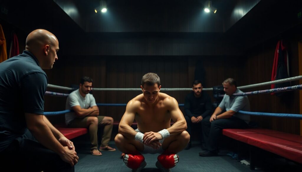 Психология бокса: страх, адреналин и как справиться с волнением перед боем - иллюстрация