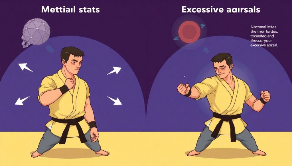 Психология бокса: страх, адреналин и как справиться с волнением перед боем - иллюстрация